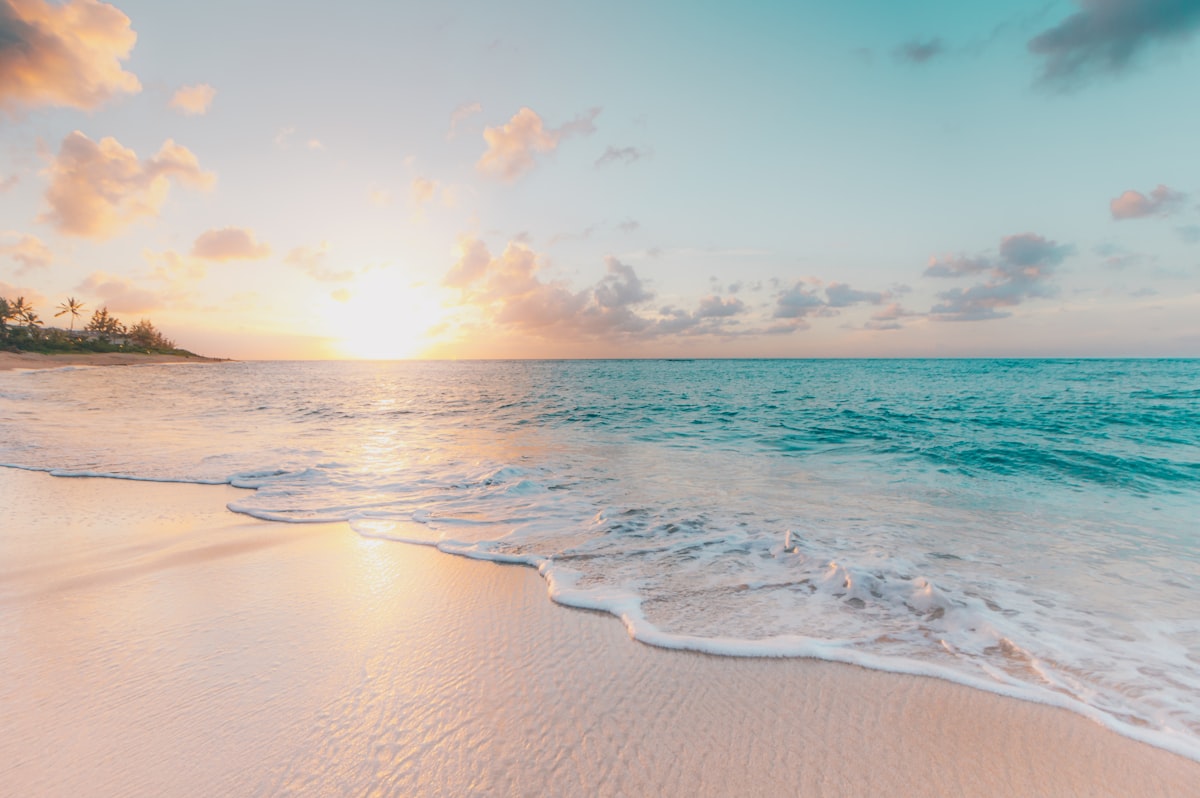 St. Augustine Beach at golden hour — home of Conscious Practice Therapy and Wellness with Dr. Jennifer Wilson, PhD, LCSW