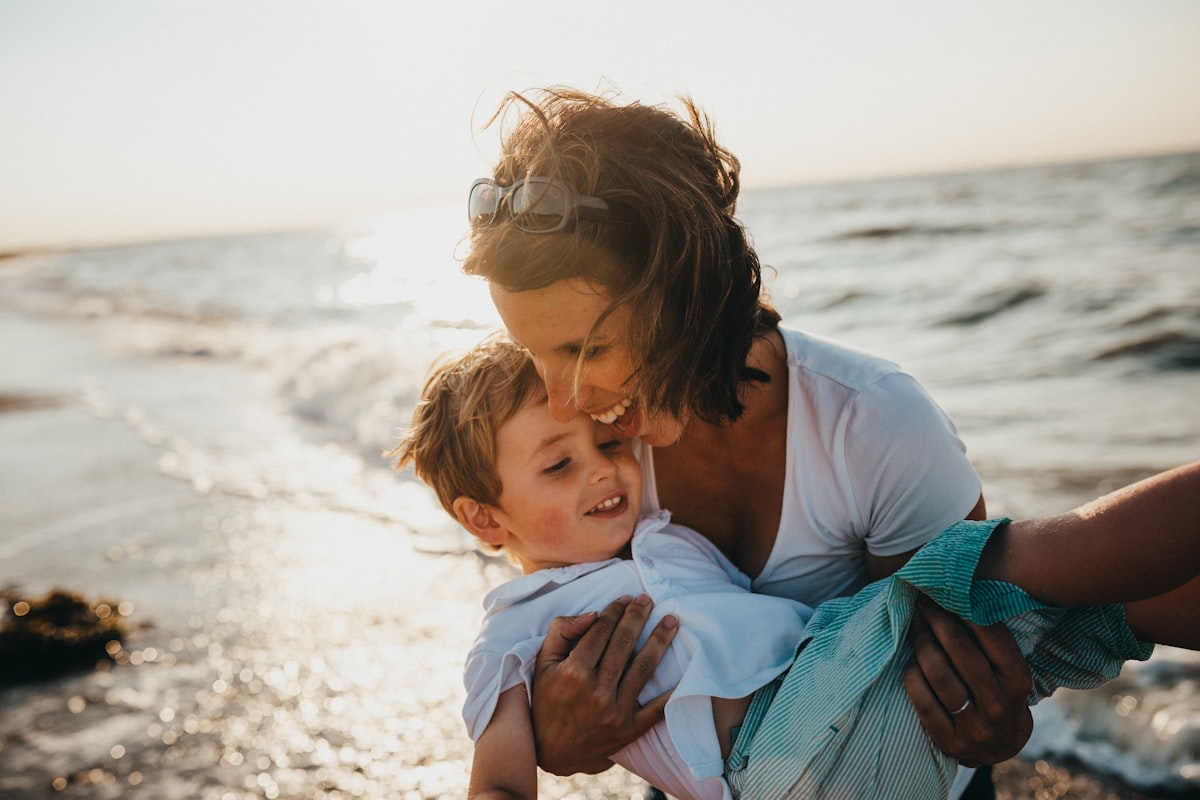 Mother and young child in a tender moment — The Good Mama Boost therapy intensive for mothers in Northeast Florida